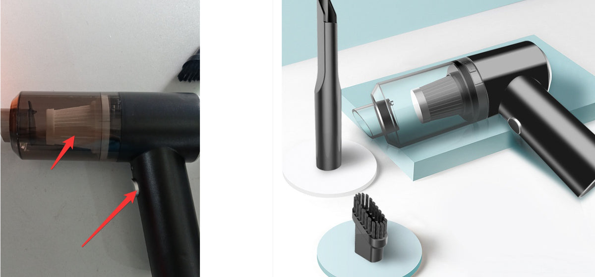 Cordless car vacuum what's in the box