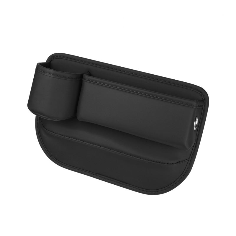 Car seat gap filler close-up