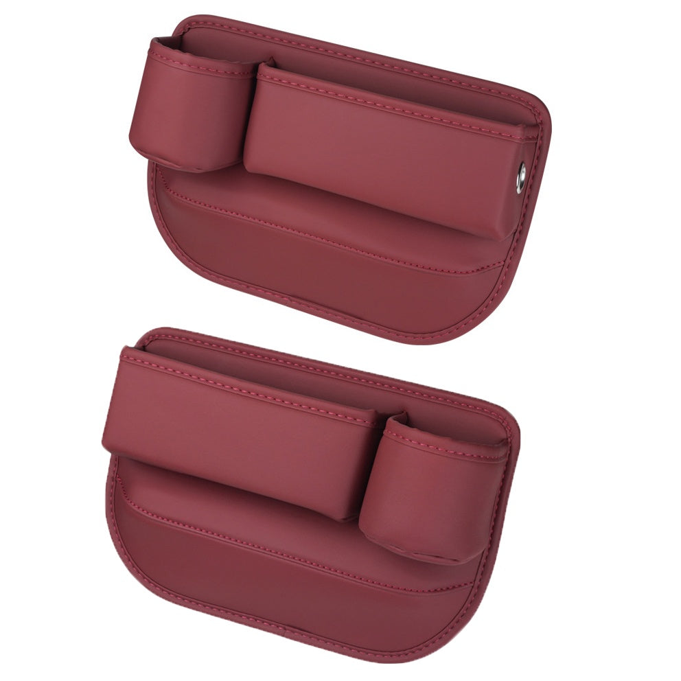 Car seat gap filler side view